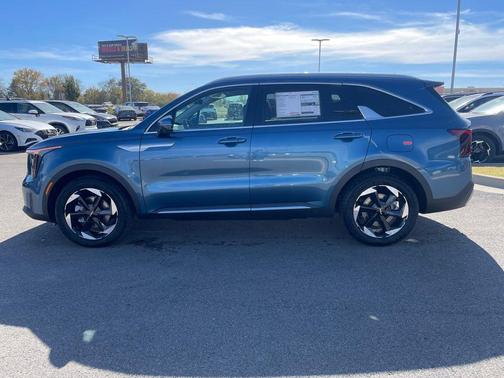 Mineral Blue 2026 Kia Sorento Hybrid EX