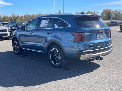 Mineral Blue 2026 Kia Sorento Hybrid EX