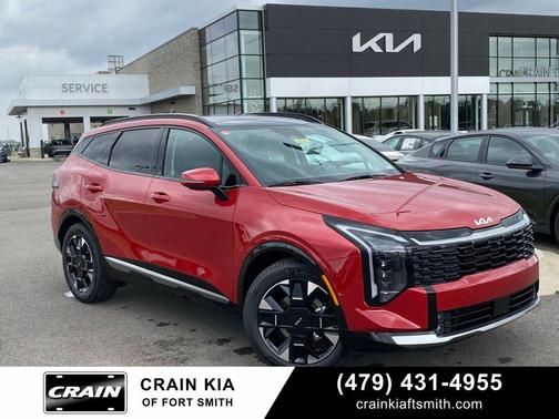 Red 2026 Kia Sportage SX-Prestige