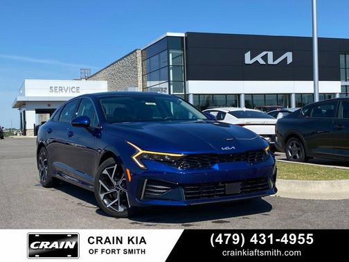 Blue 2025 Kia K5 EX