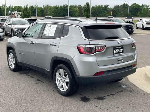 Billet Silver Metallic 2022 Jeep Compass Latitude