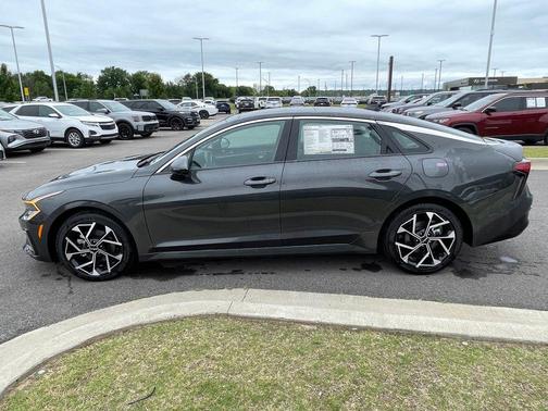 Gray 2025 Kia K5 EX