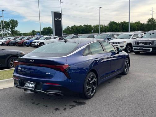 Blue 2025 Kia K5 GT-Line