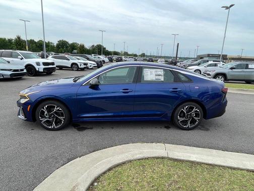 Blue 2025 Kia K5 GT-Line