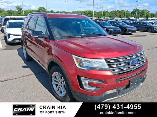 Ruby Red Metallic 2017 Ford Explorer XLT