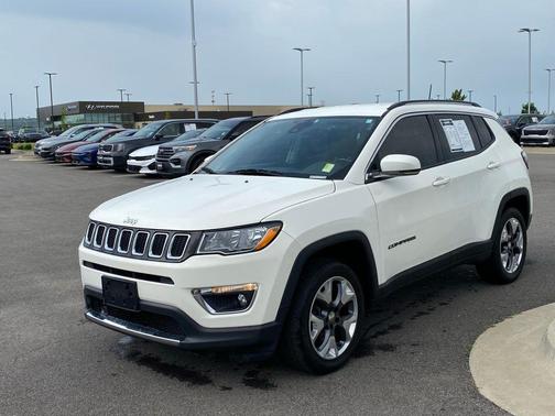 White Clearcoat 2021 Jeep Compass Limited