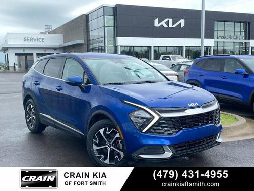 Sapphire Blue 2023 Kia Sportage EX