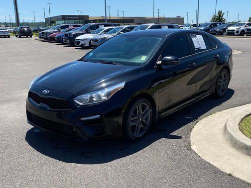 Aurora Black 2021 Kia Forte GT-Line