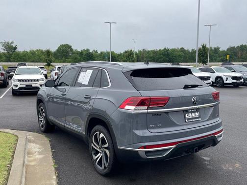 Gray 2021 Volkswagen Atlas Cross Sport 3.6L V6 SEL
