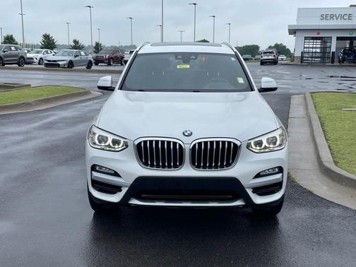 White Metallic 2019 BMW X3 sDrive30i