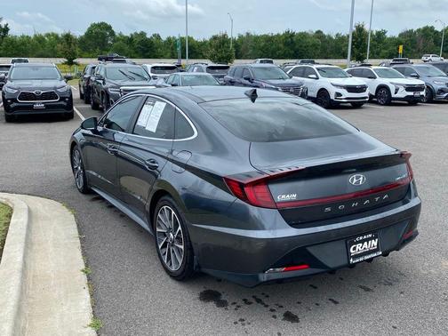 Gray 2021 Hyundai SONATA Limited