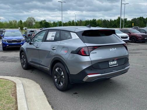 Steel Gray 2026 Kia Sportage Hybrid LX