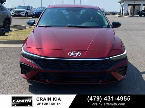 Red 2025 Hyundai ELANTRA Sport
