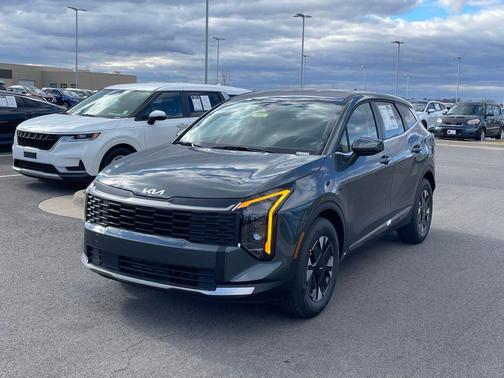 Gray 2026 Kia Sportage Hybrid LX