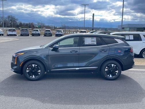 Gray 2026 Kia Sportage Hybrid LX
