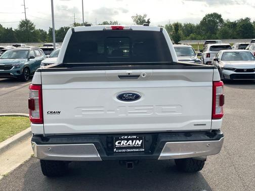White Metallic 2021 Ford F-150 Lariat