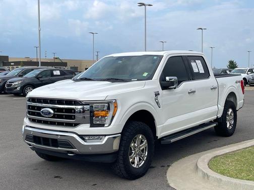 White Metallic 2021 Ford F-150 Lariat