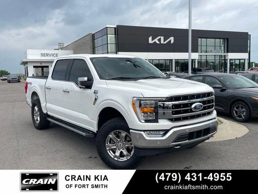 White Metallic 2021 Ford F-150 Lariat