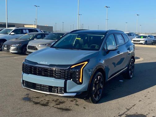 Heritage Blue 2026 Kia Sportage Hybrid SX-Prestige