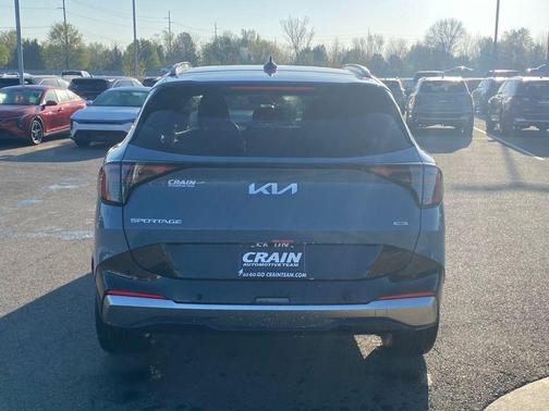 Heritage Blue 2026 Kia Sportage Hybrid SX-Prestige
