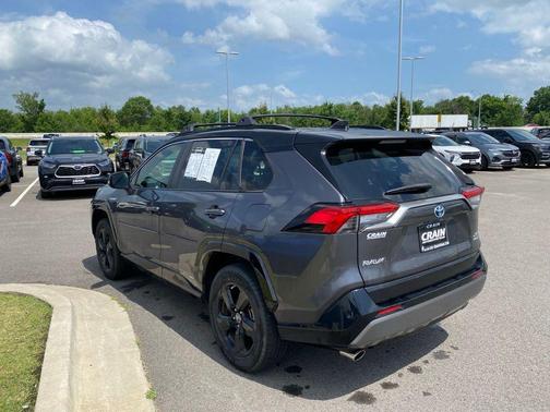 Magnetic Gray Metallic 2019 Toyota RAV4 Hybrid SE