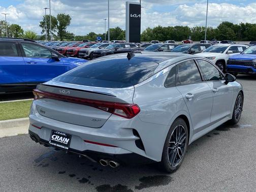 Gray 2022 Kia K5 GT