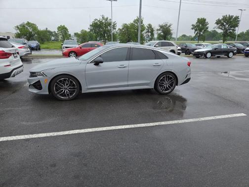 Gray 2022 Kia K5 GT