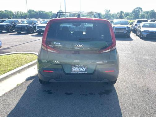 Green 2020 Kia Soul EX