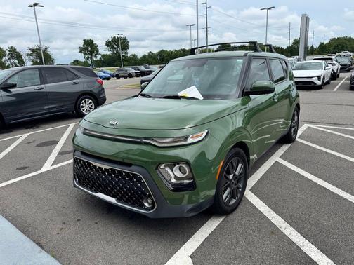 Undercover Green 2020 Kia Soul EX
