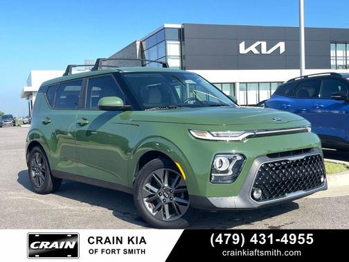 Green 2020 Kia Soul EX