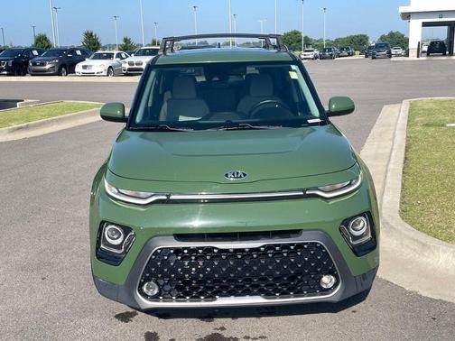 Green 2020 Kia Soul EX