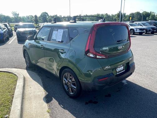 Green 2020 Kia Soul EX