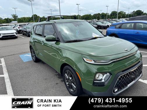 Undercover Green 2020 Kia Soul EX