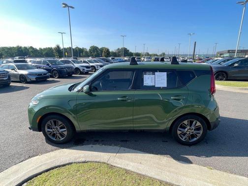 Green 2020 Kia Soul EX