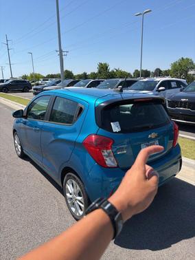 Caribbean Blue Metallic 2020 Chevrolet Spark 1LT