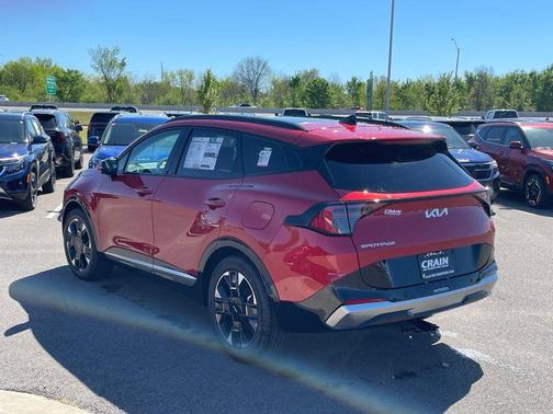 Red 2026 Kia Sportage SX-Prestige