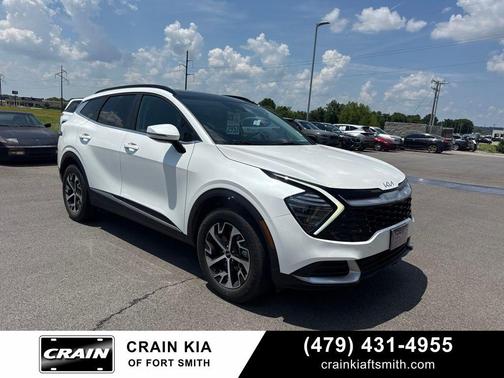 Snow White Pearl 2024 Kia Sportage Hybrid EX