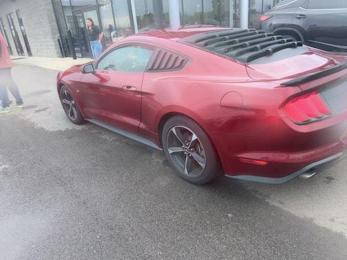 Ruby Red Metallic 2018 Ford Mustang EcoBoost