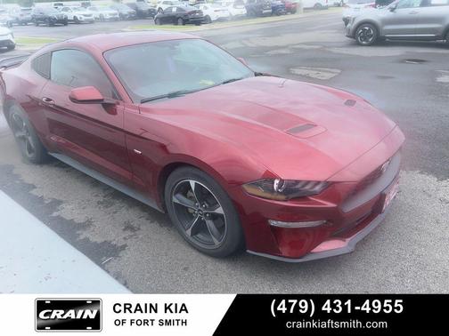 Ruby Red Metallic 2018 Ford Mustang EcoBoost