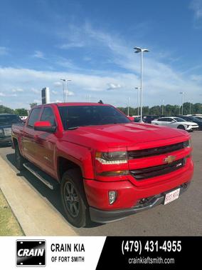 Red 2018 Chevrolet Silverado 1500 2LT