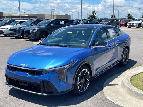 Blue 2026 Kia K4 GT-Line