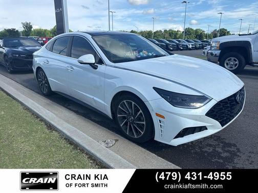 Quartz White 2020 Hyundai SONATA Limited