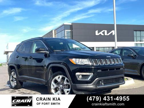 Diamond Black Crystal Pearlcoat 2021 Jeep Compass Limited