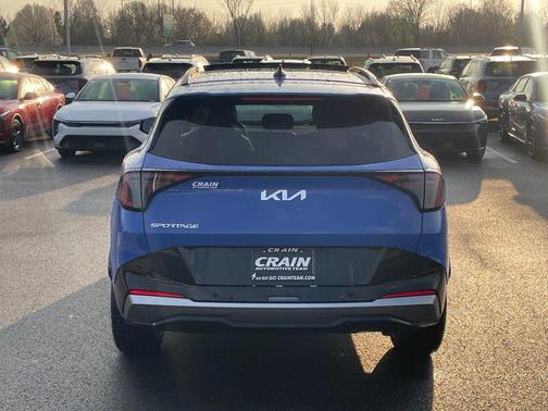 Nebular Blue 2026 Kia Sportage SX