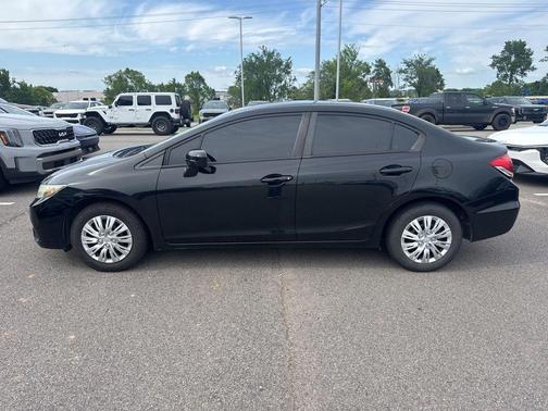 Crystal Black Pearl 2015 Honda Civic LX