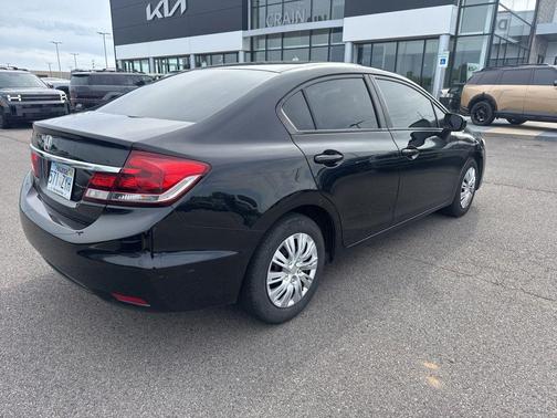 Crystal Black Pearl 2015 Honda Civic LX