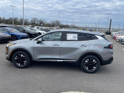 Steel Gray 2026 Kia Sportage Hybrid LX