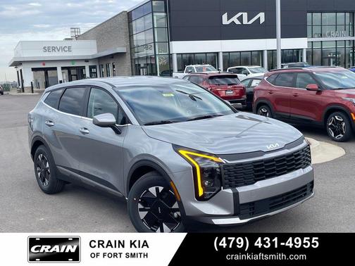 Steel Gray 2026 Kia Sportage Hybrid LX