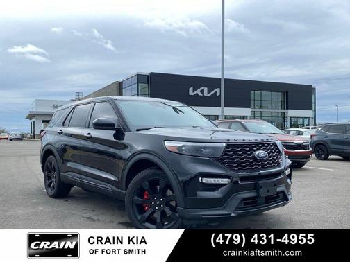 Black Metallic 2022 Ford Explorer ST