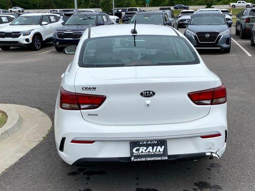 Clear White 2021 Kia Rio LX